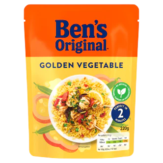 6 X Ben's Original Golden Veg Rice 220G - Image 2