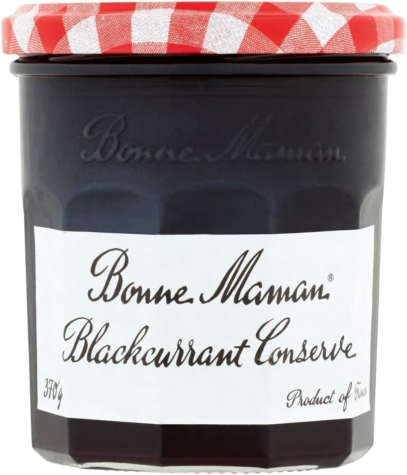 6 x Bonne Maman Blackcurrant Jam 370G - Image 2