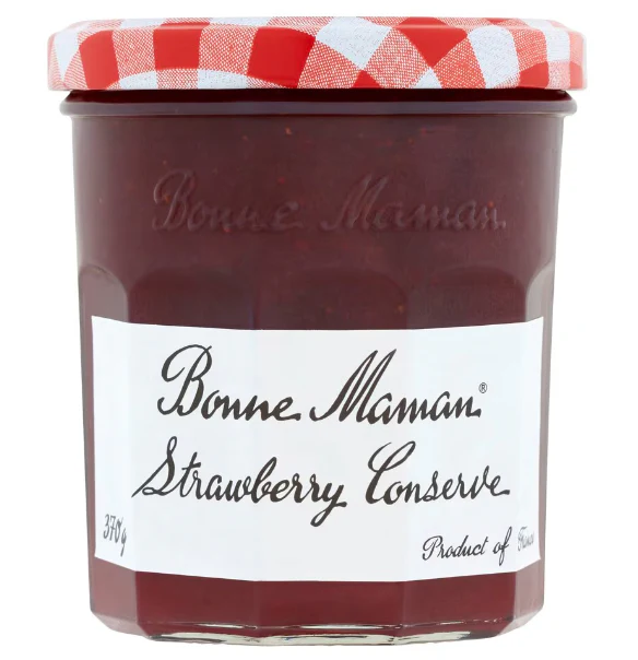 6 x Bonne Maman Strawberry Jam 370G - Image 2