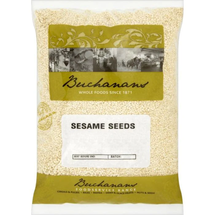 6 x Buchanans Sesame Seeds 1Kg - Image 3