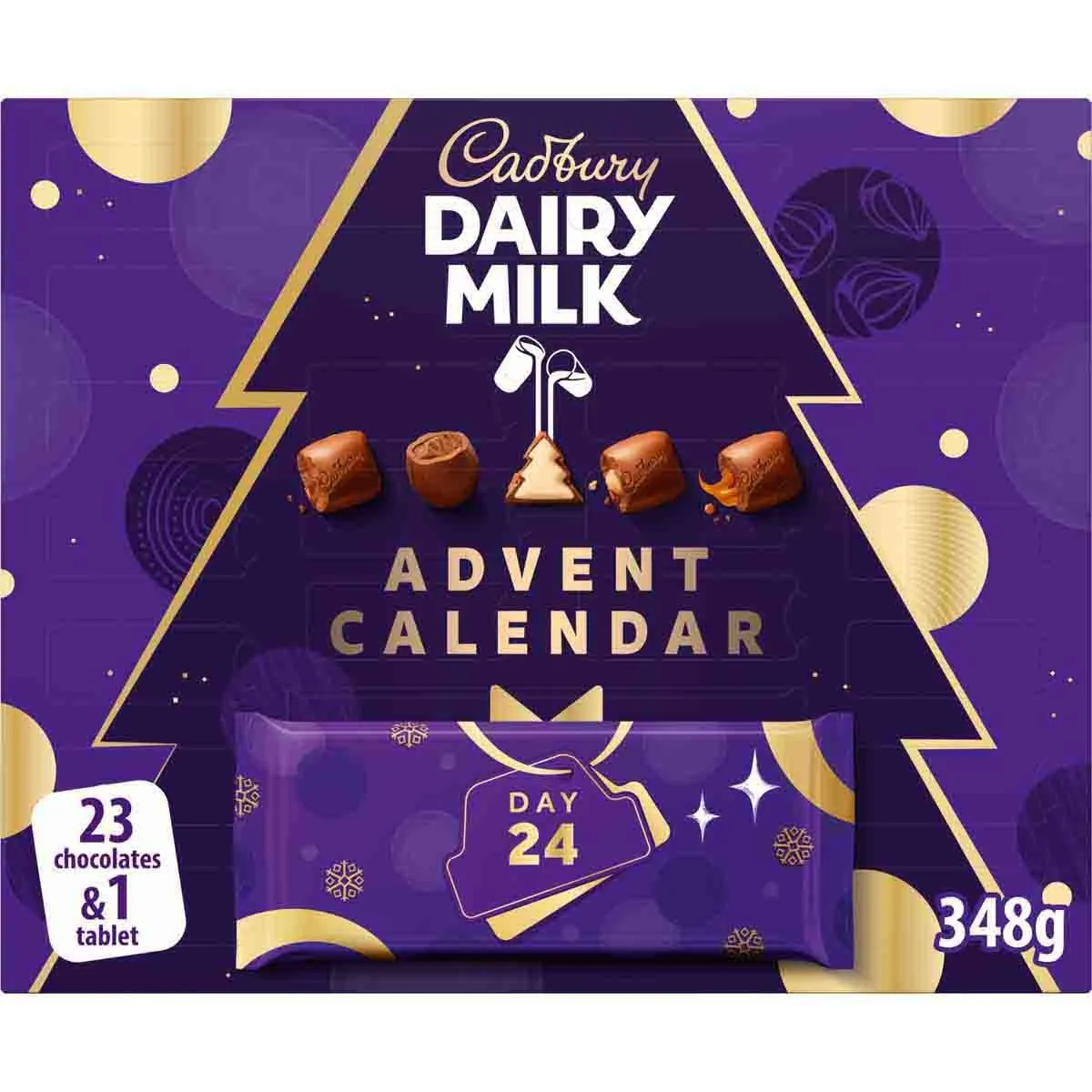 6 x Cadbury Adult Advent Calendar - 348GM - Image 3