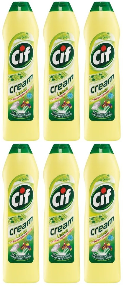 6 x Cif Pro Formula Professional Cream Lemon 2L