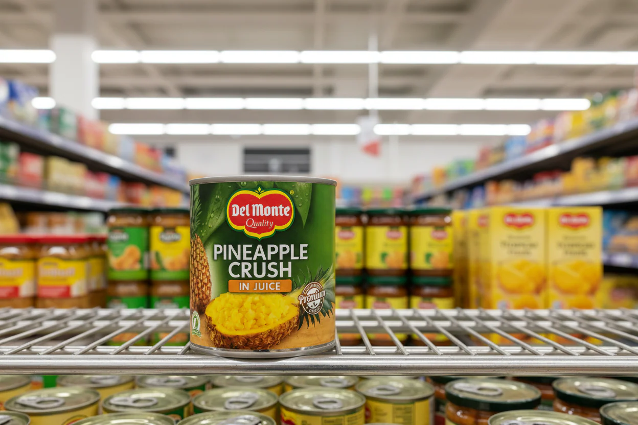 6 x Del Monte Pineapple Crushed In Juice 432Gm - Image 2