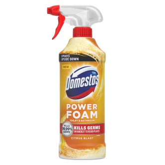 6 x Domestos Power Foam Citrus Blast - 450Ml - Image 3