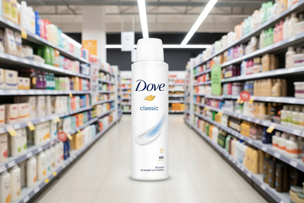 6 x Dove Anti-Perspirant Deodorant Spray Classic 150 Ml - Image 2