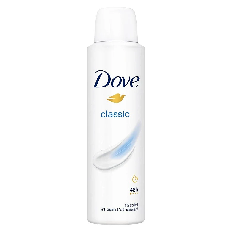 6 x Dove Anti-Perspirant Deodorant Spray Classic 150 Ml - Image 3