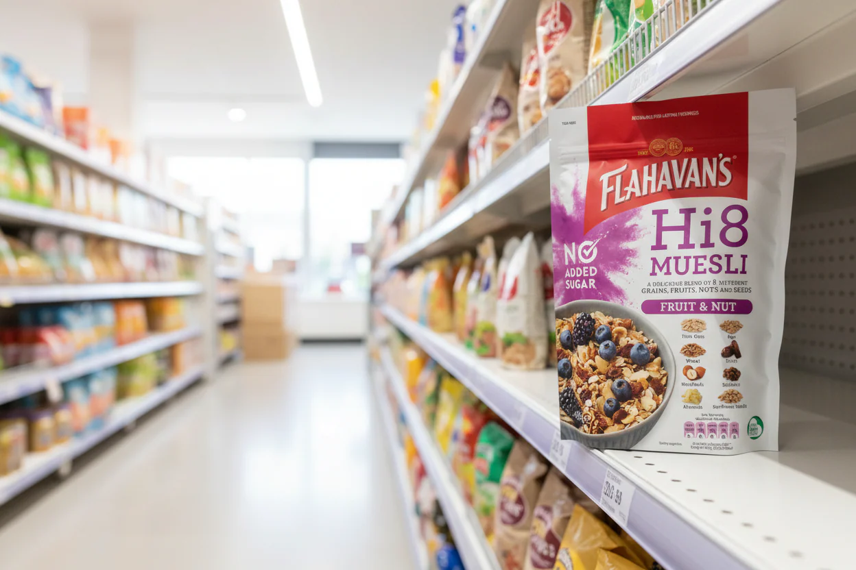 6 x Flahavan's Hi8 Muesli Fruit & Nut 450G - Image 2