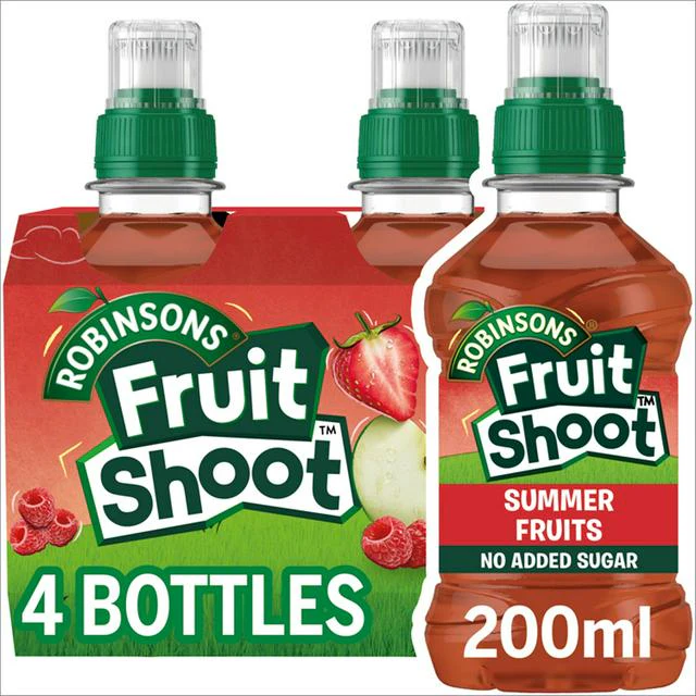 6 x Fruit Shoot 4Pk Summer Fruits 4X200M - Image 3