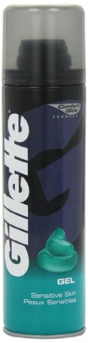 6 x Gillette Classic Sensitive Shave Gel For Sensitive Skin 200Ml - Image 3