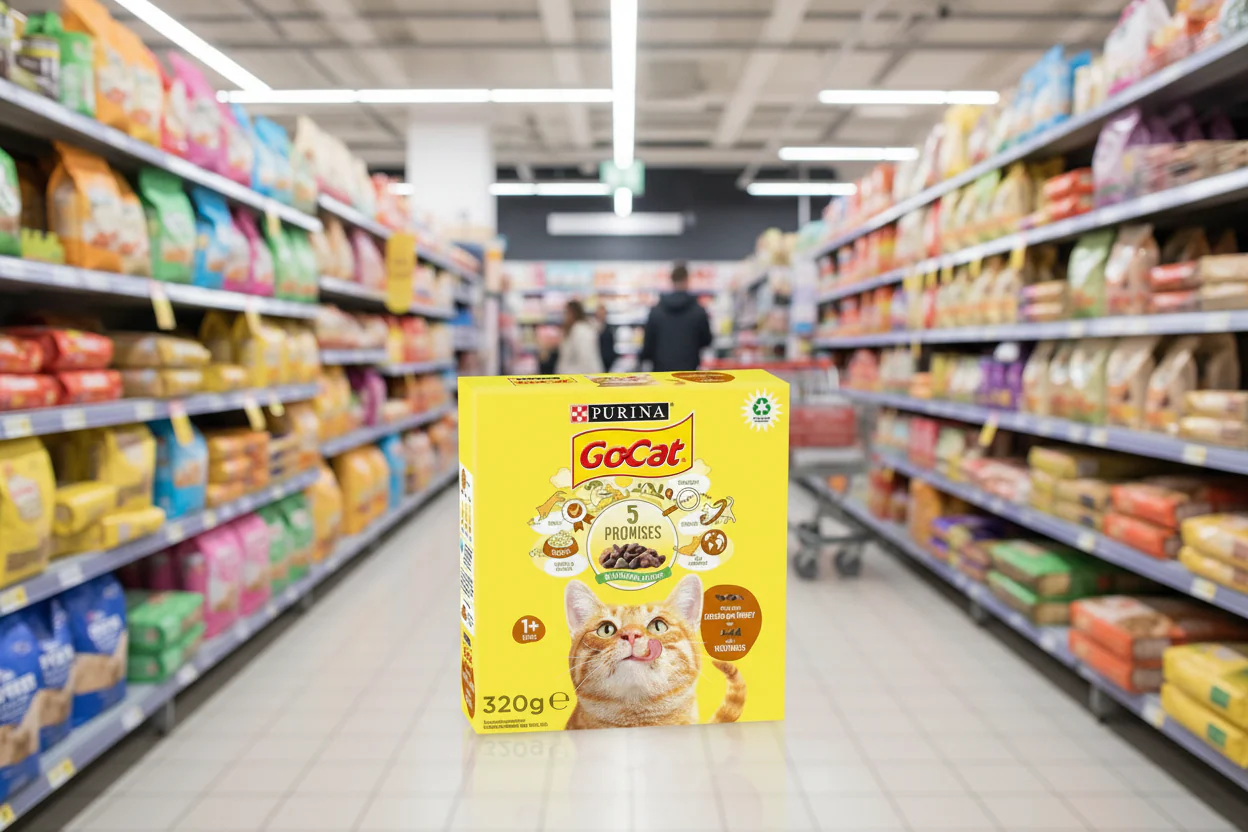 6 x Go Cat Turkey Chicken & Veg 320Gm - Image 2