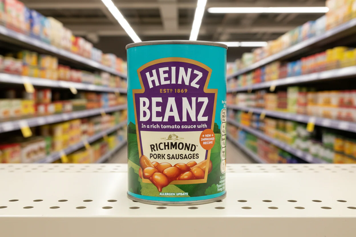 6 x Heinz Beans & Richmond Sausages 415G - Image 2