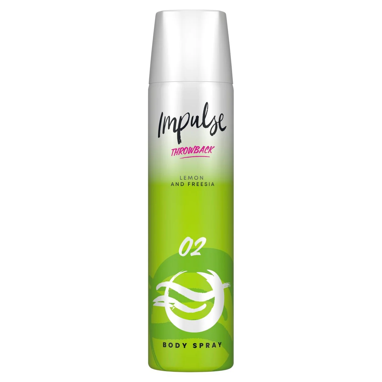 6 x Impulse O2 Body Spray Lemon And Freesia 75Ml - Image 3