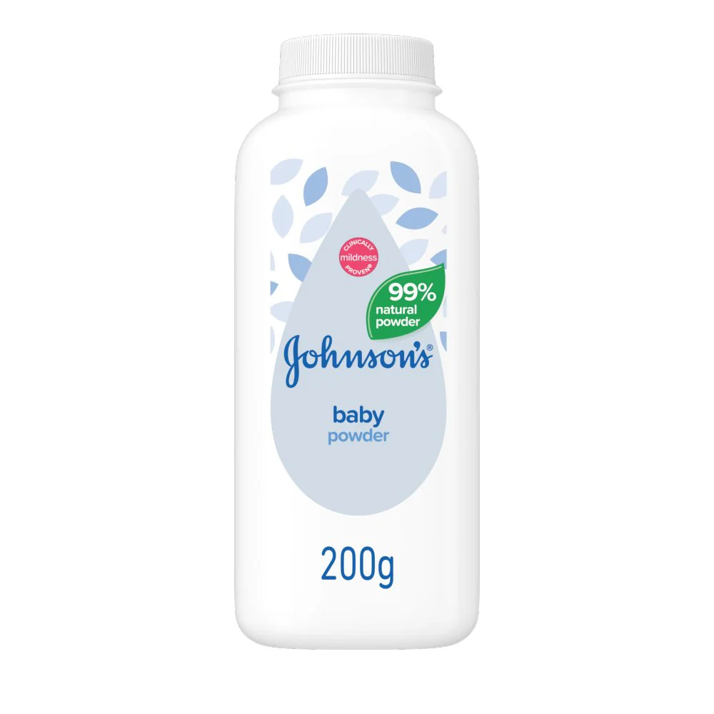 6 x Johnson's Baby Powder Natural Cornstarch 200G - Image 2