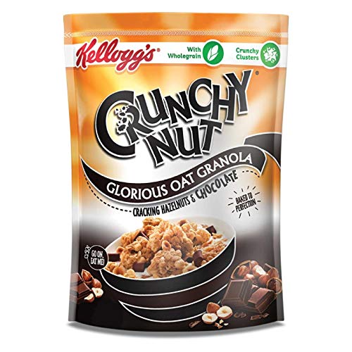 6 x Kellogg's Crunchy Nut Granola Hazelnut & Chocolate 380G - Image 3