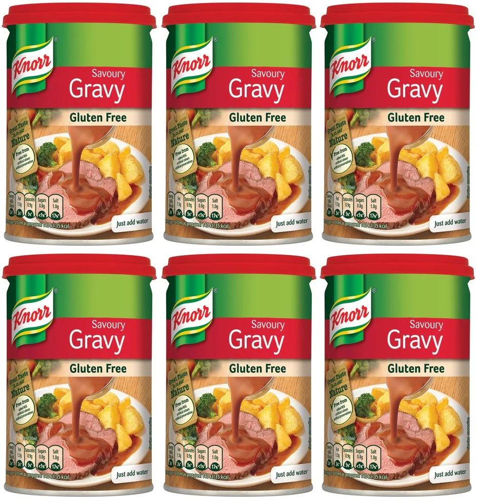 6 x Knorr Gluten Free Savoury Gravy 185G