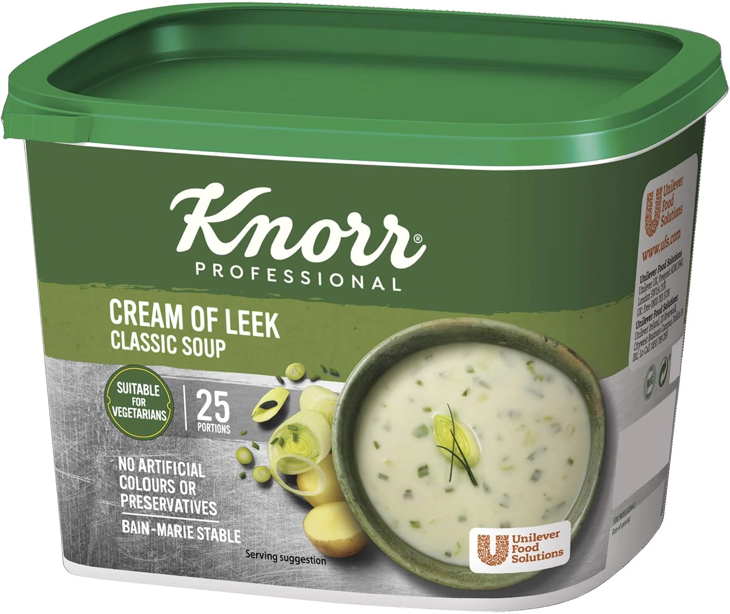6 x Knorr Professional Classic Cream Of Leek Soup 25 Port - Image 3