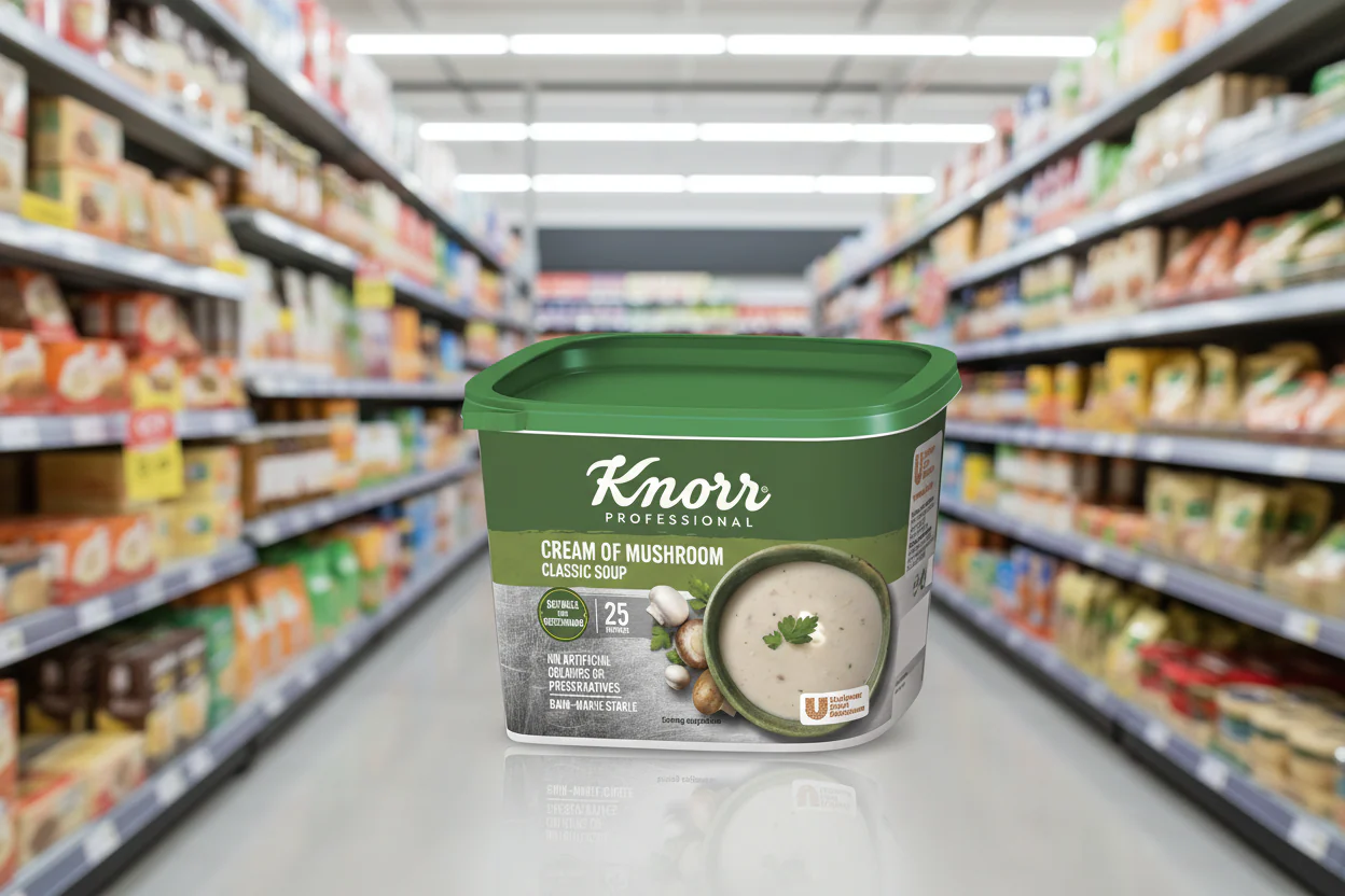 6 x Knorr Professional Classic Cream Of Mushroom Soup 25 Port - Image 2