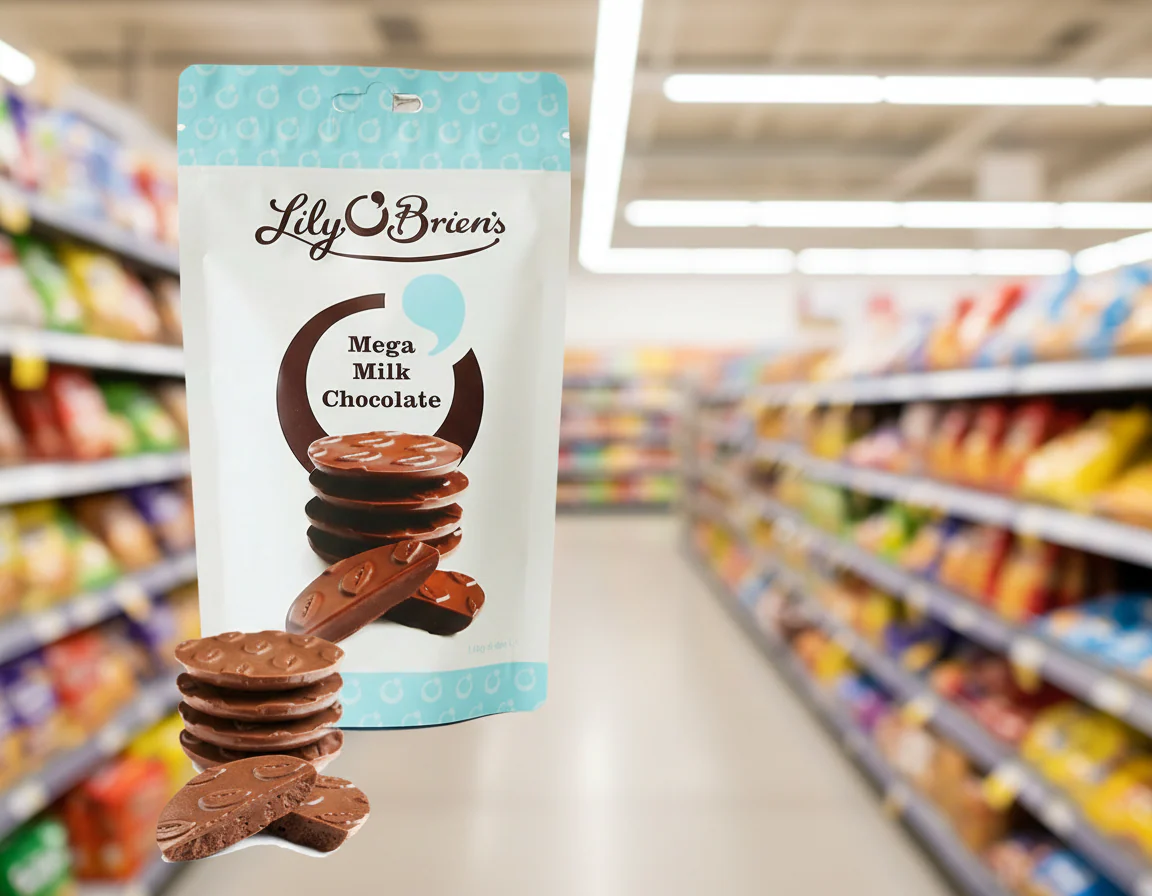 6 x Lily O Brien's Mega Milk Chocolate 110G - Image 2