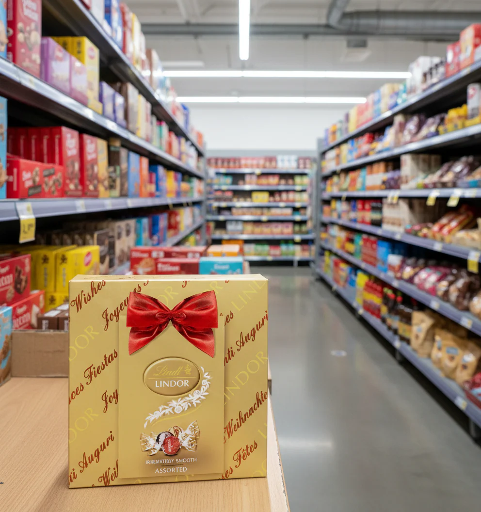 6 x Lindor Assorted Gift Wrapped - 287GM - Image 2