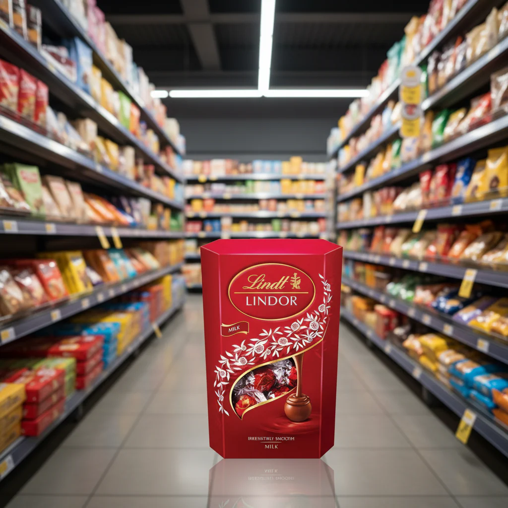6 x Lindt Lindor Milk Chocolate Truffles Box 337G - Image 2