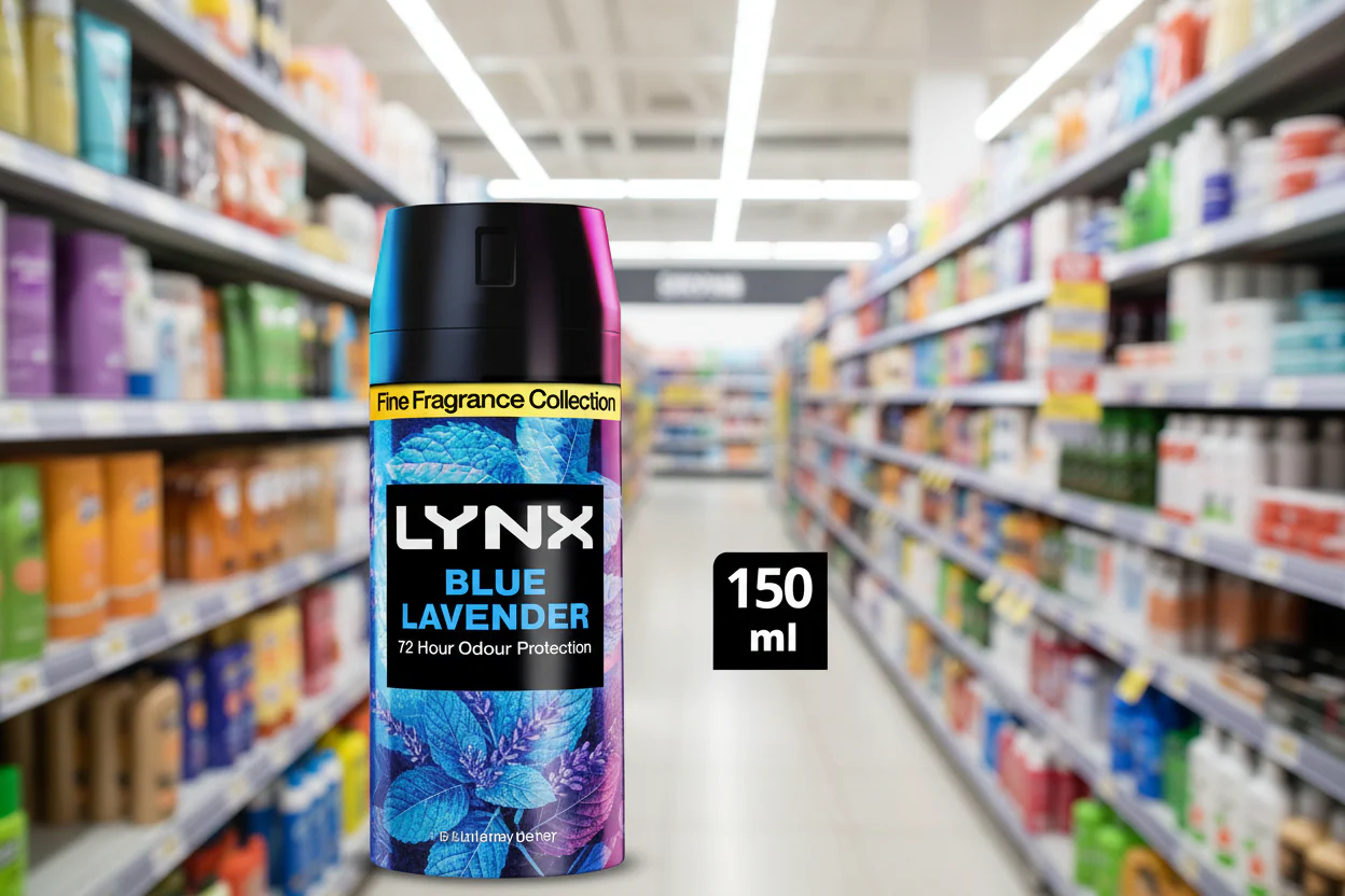 6 x Lynx Blue Lavender Kenobi Uk Bodyspray 150Ml - Image 2