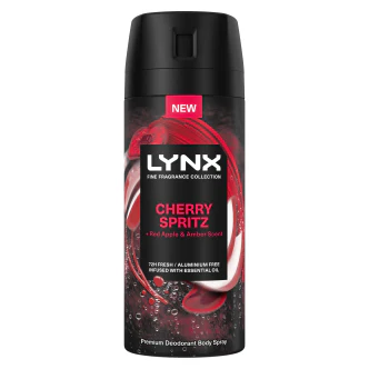 6 x Lynx Body Spray Cherry - 150ML - Image 3