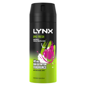 6 x Lynx Body Spray Epic Fresh - 150Ml - Image 3