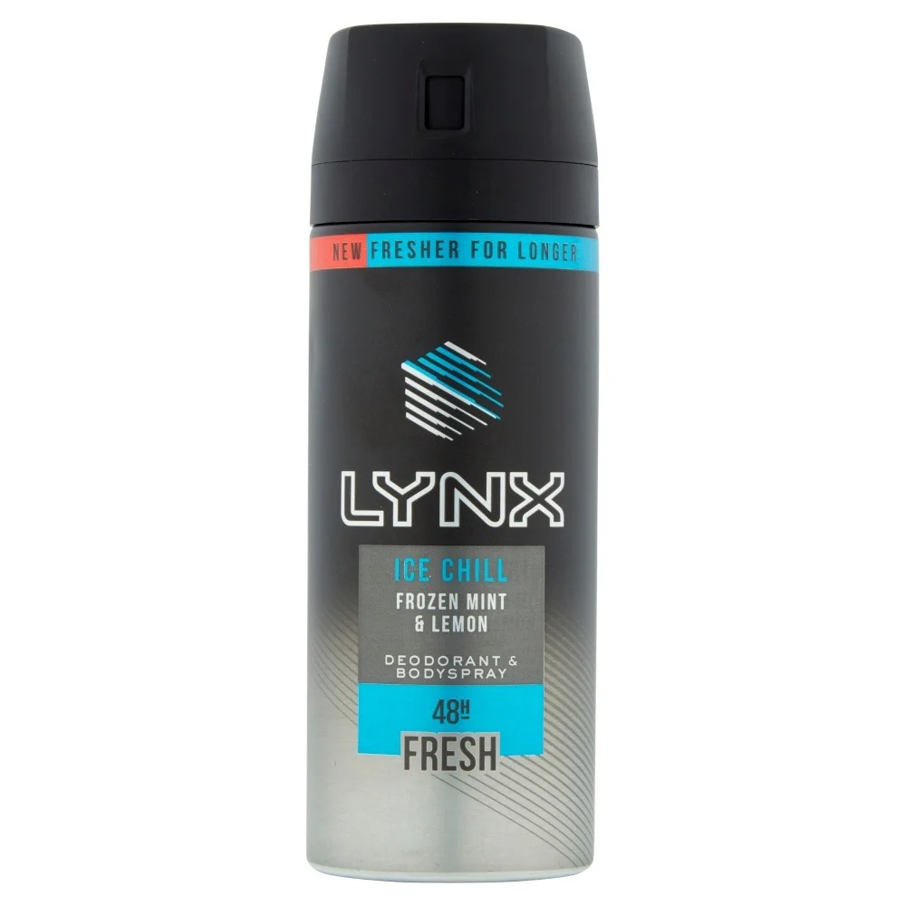 6 x Lynx Body Spray Ice Chill 150 Ml - Image 3