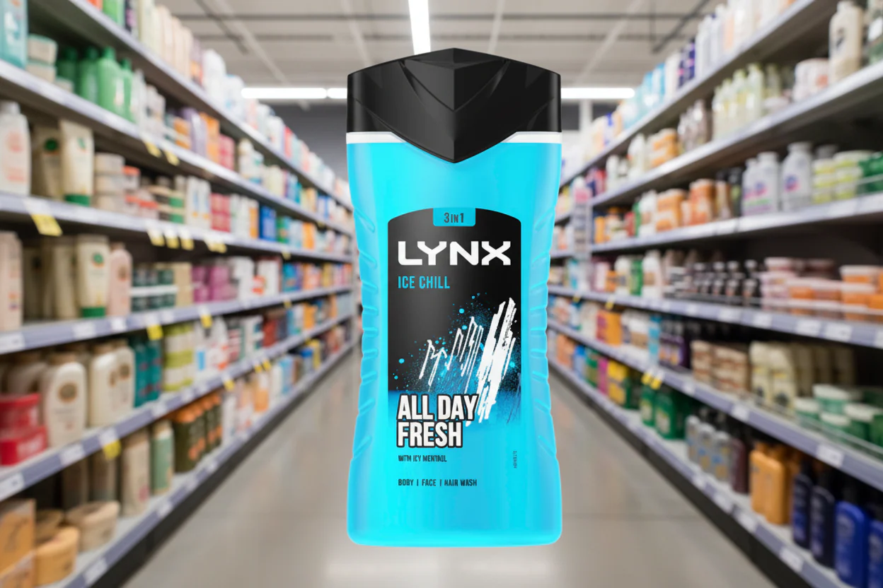 6 x Lynx Body Wash Ice Chill - 225ML - Image 2