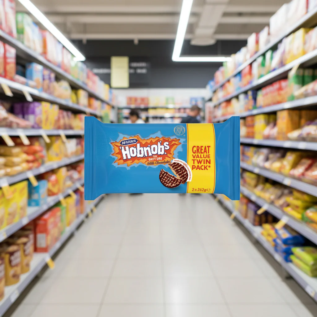 6 x Mcvities Milk Chocolate Hobnobs Twin 2X262Gm - Image 2