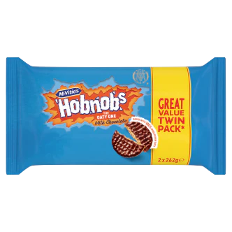 6 x Mcvities Milk Chocolate Hobnobs Twin 2X262Gm - Image 3