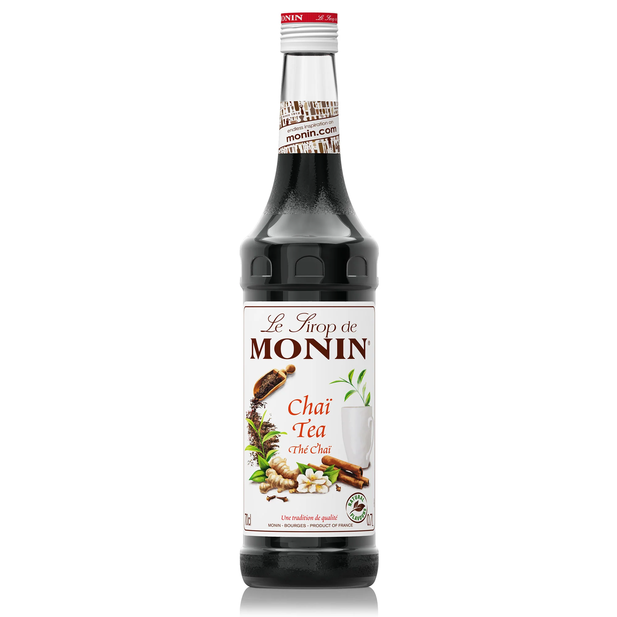 6 x Monin Chai Tea Syrup - 70Cl - Image 2