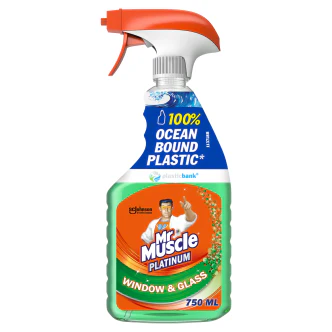 6 x Mr Muscle Platinum Window & Glass - 750ML - Image 3