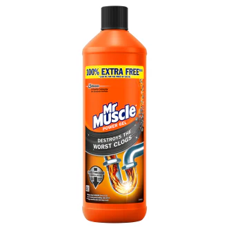 6 x Mr Muscle Sink & Plughole +100% 1 Litre - Image 3