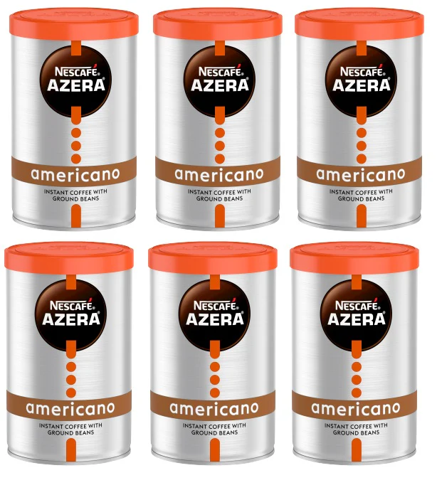 6 X Nescafe Azera Americano 90G