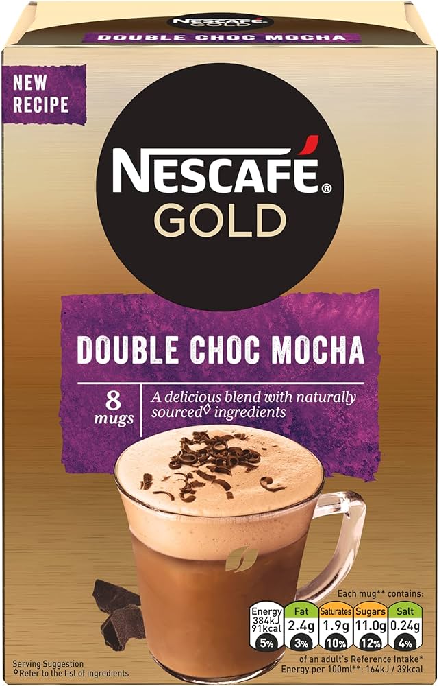 6 x Nescafe Double Choc Mocha 8 X 20.9G (167.2G) - Image 3