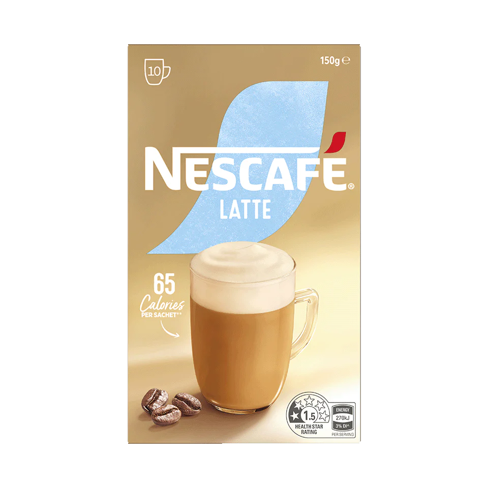 6 x Nescafe Latte Frothy Coffee Sachets - 126 - Image 3