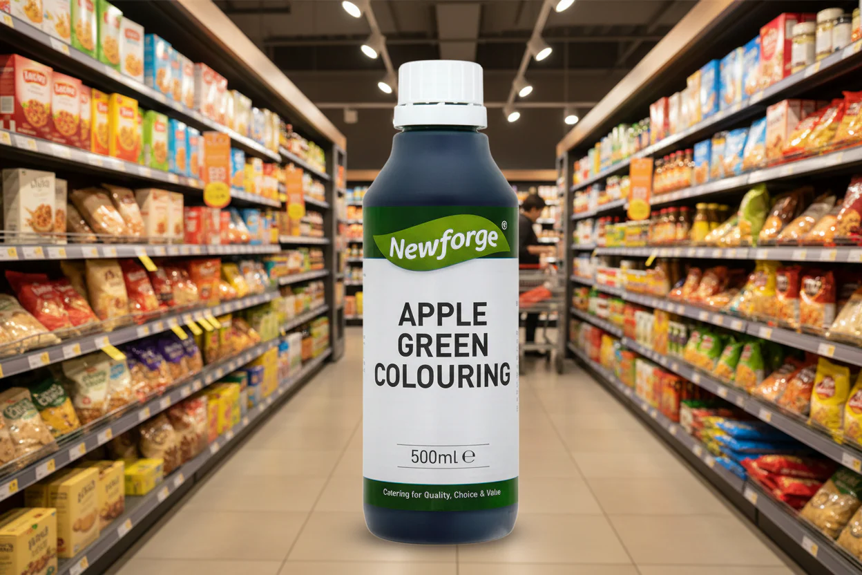 6 x Newforge Apple Green Colouring 500Ml - Image 2