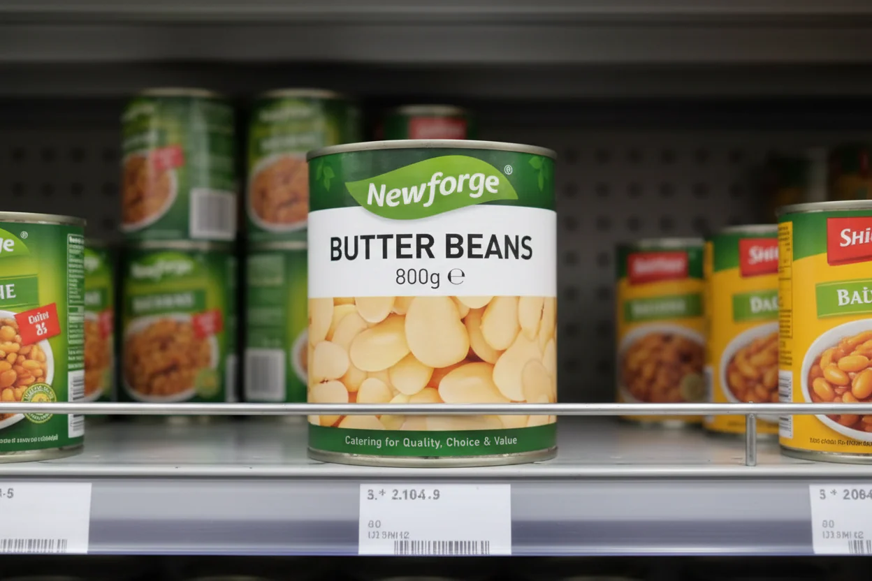 6 x Newforge Butter Beans 800G - Image 2