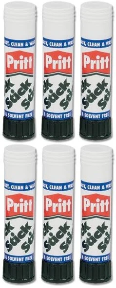 6 x Pritt Stick 10G