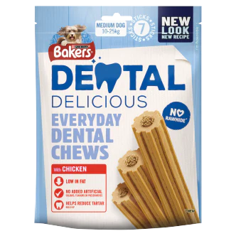 6 x Bakers Dental Medium Chicken 200G - Image 3