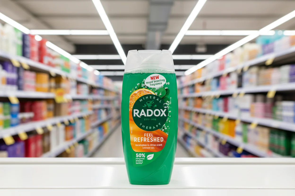 6 x Radox Mineral Therapy Body Wash Feel Refreshed 225 Ml - Image 2
