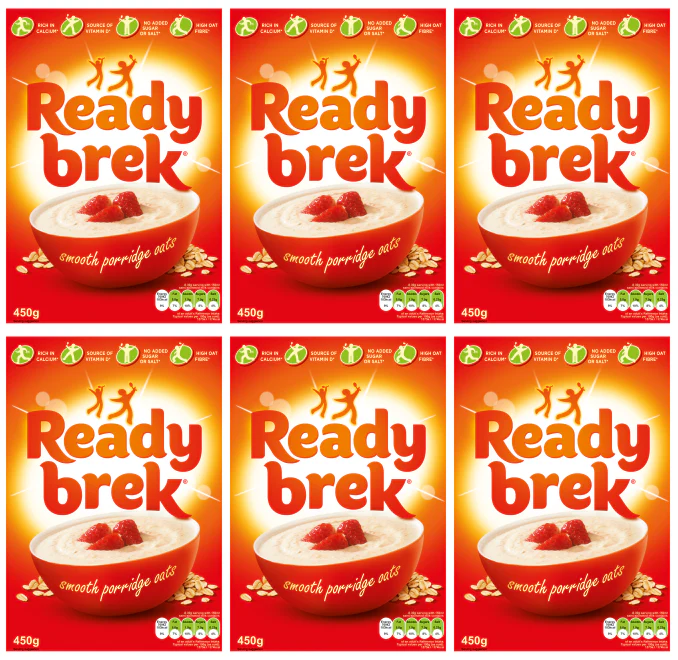 6 x Ready Brek 450Gm