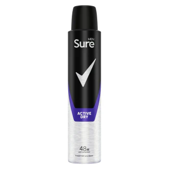 6 x Sure Men Anti P Active Dry - 200ML - Image 3