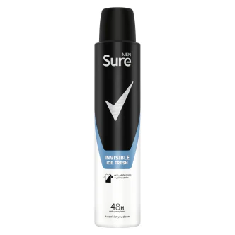 6 x Sure Men Anti P Invisible Ice - 200ML - Image 3