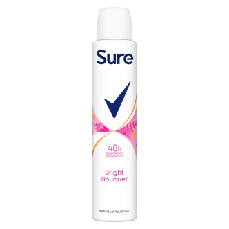 6 x Sure Women Anti P Bright Bouquet - 200ML - Image 3