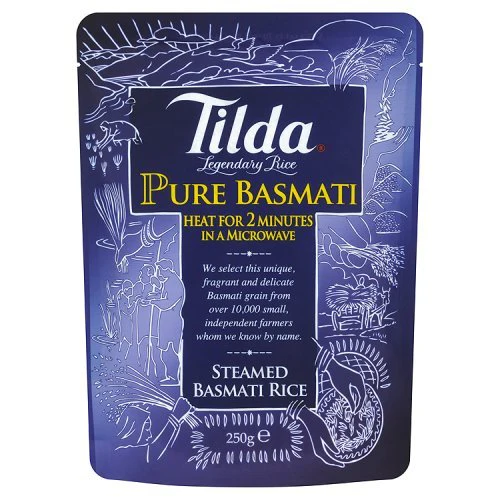 6 x Tilda Pure Microwave Basmati Rice Classics 250G - Image 2
