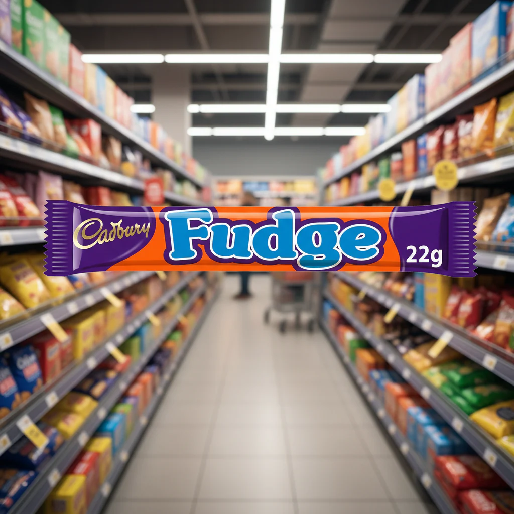 60 x Cadbury Fudge Chocolate Bar 22G - Image 2
