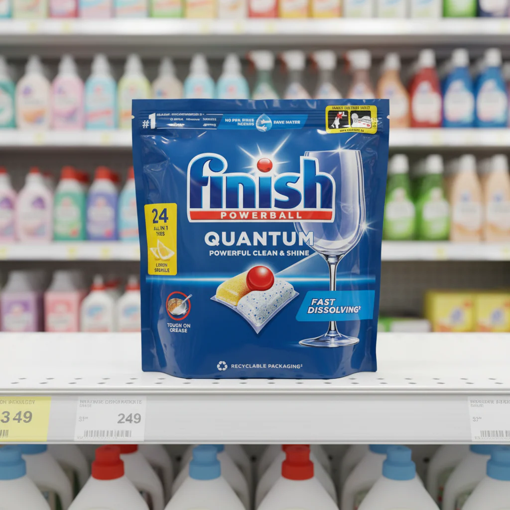 7 x Finish Quantum Lemon - 24 PACK - Image 2