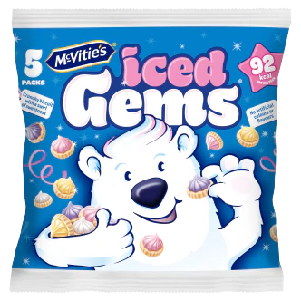 7 x Mcvities Iced Gems 5pk - 5X23GM - Image 3